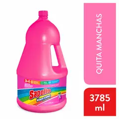 SAPOLIO - Quitamanchas Sapolio Líquido Ropa Color Botella 3.785 L