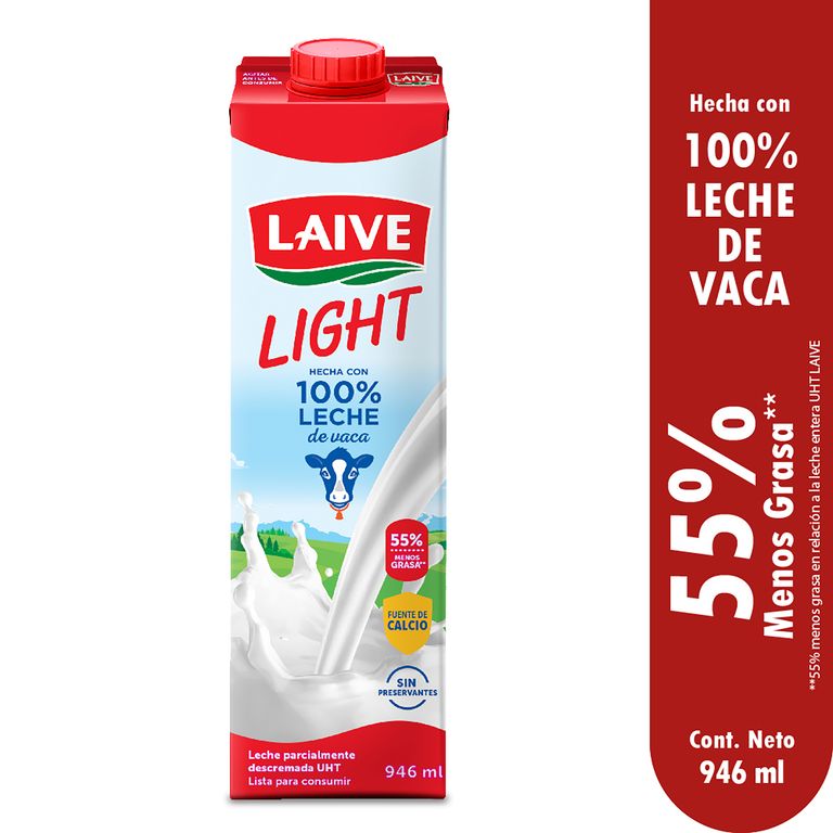 Leche Laive Light Caja 946 mL