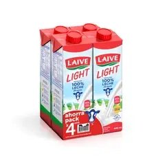 LAIVE - Fourpack Leche Light x 946 mL