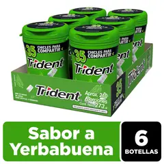 TRIDENT - Display Botella Yerba 6x45.5 g