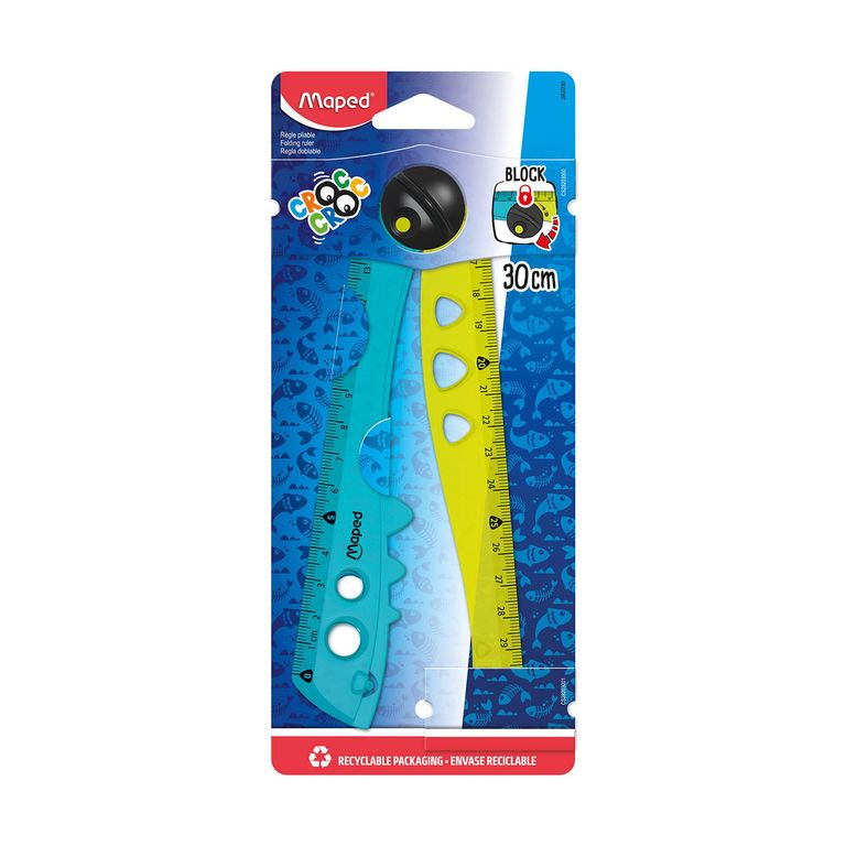 Regla Maped Doblable 30cm Croc Croc