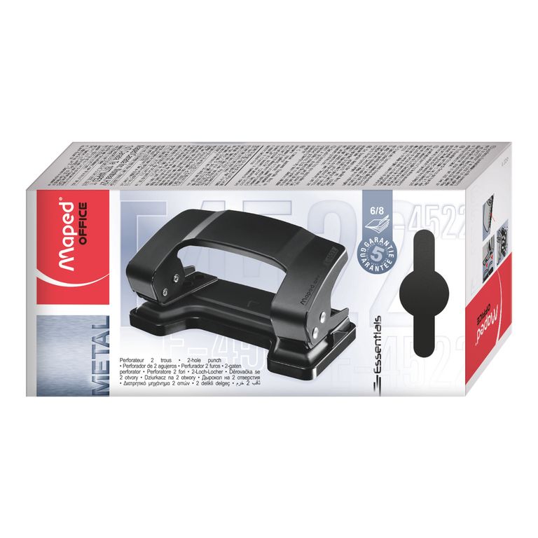 Perforadora Maped Office 2 Orificios 6/8S De Metal