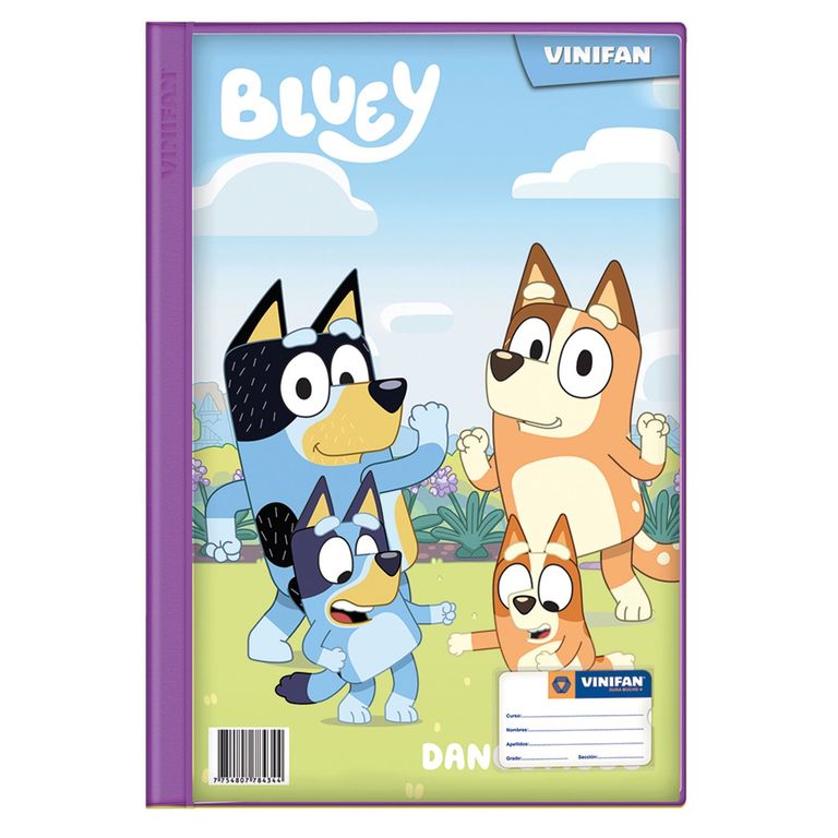 Folder Vinifan Oficio Bluey