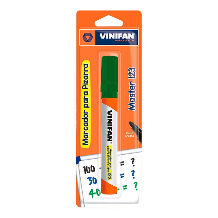 Plumón Para Pizarra Vinifan 123 Verde