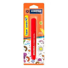 VINIFAN - Plumón Vinifan Súper Jumbo Rojo