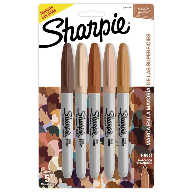 Sharpie Marcador Portraits Pta Fina X5Un