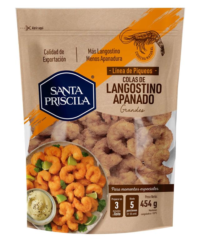 Colas de Langostino Apanado