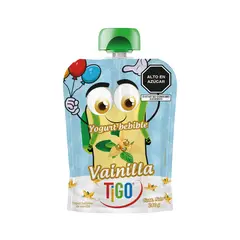 TIGO - Yogurt Bebible Vainilla Doypack 140 g