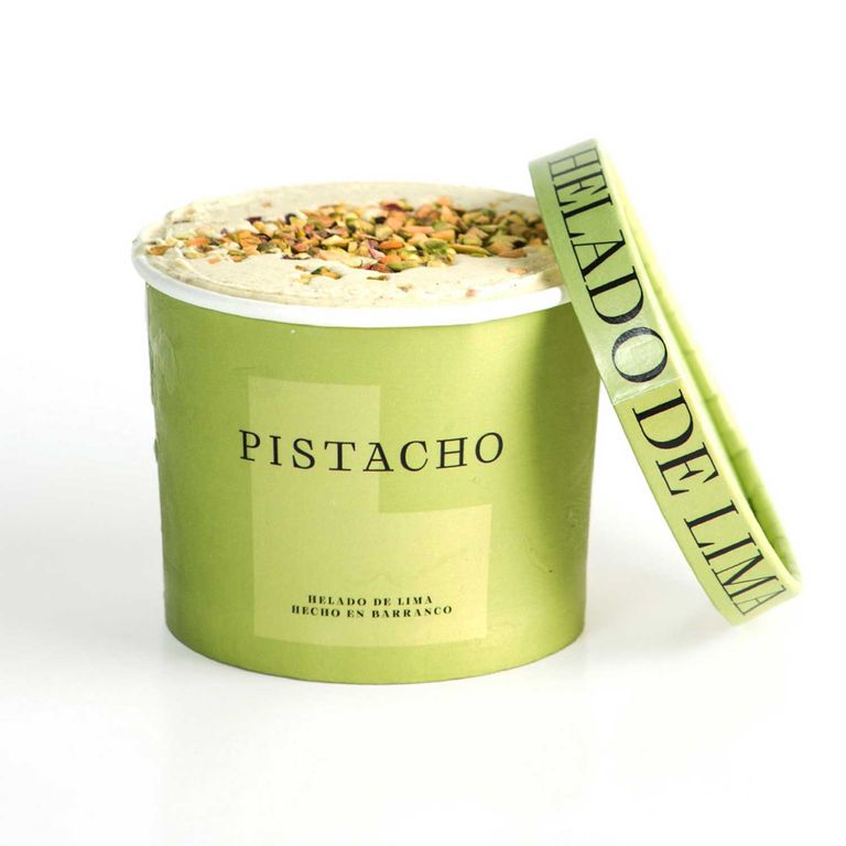 Helado de Pistacho Helado de Lima Pote 500 mL