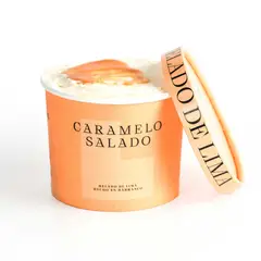 HELADO DE LIMA - Helado de Caramelo Salado Helado de Lima Pote 500 mL