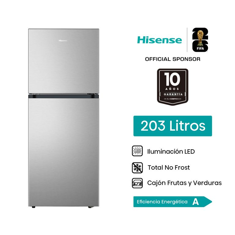 Refrigeradora 203 L Top Mount