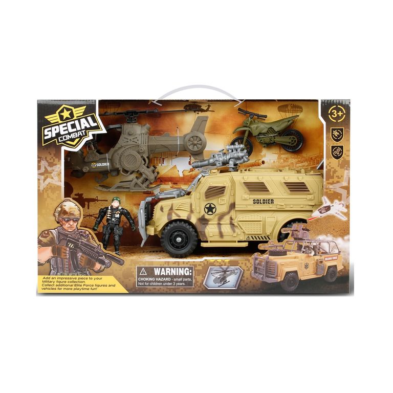 Set Militar 4 4 Pzas