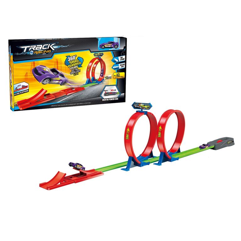 Pista de Autos Doble Curva