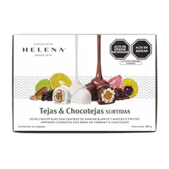HELENA - Tejas y Chocotejas Surtidas Helena Caja 180 g
