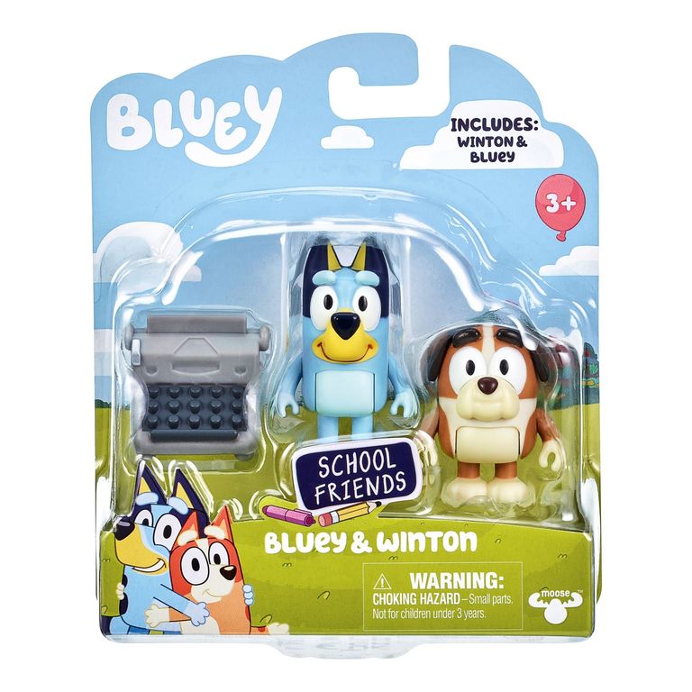 Pack x2 Figuras Bluey Serie 8 Asst Bluey