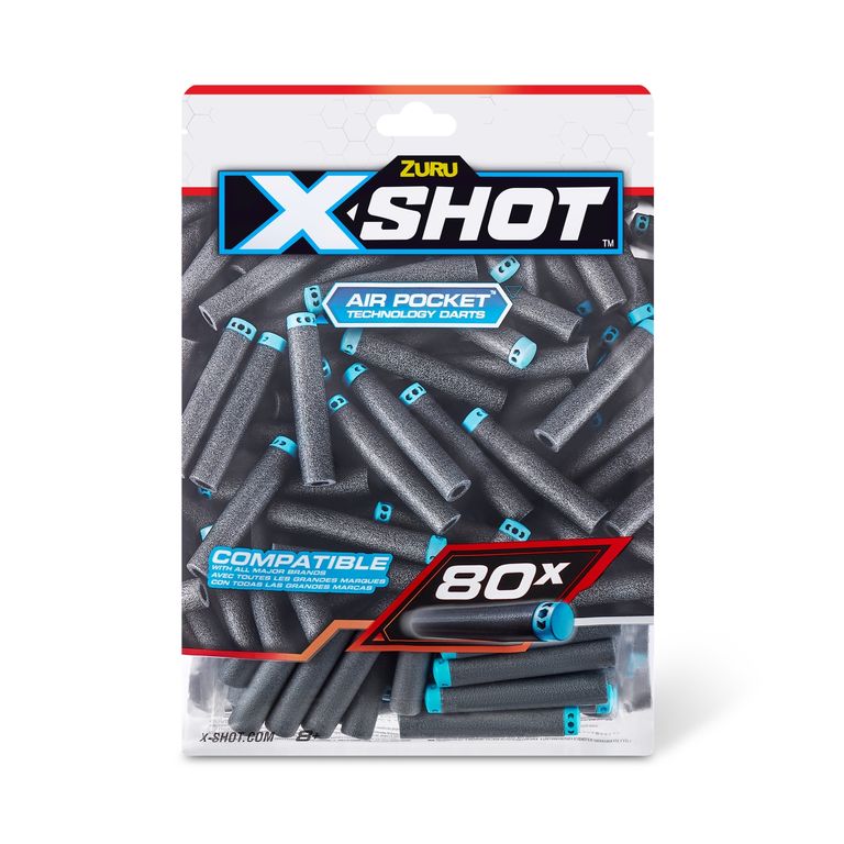 Pack x80 Dardos X-Shot