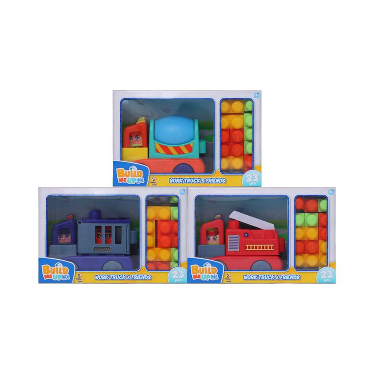 Bloques Maxi Camión con Bloques 20 Pzas