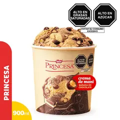 DONOFRIO - Helado Princesa Chocolate Maní 900mL