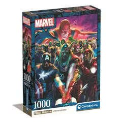 CLEMENTONI - Rompecabezas Marvel Avengers 1000 Pzas