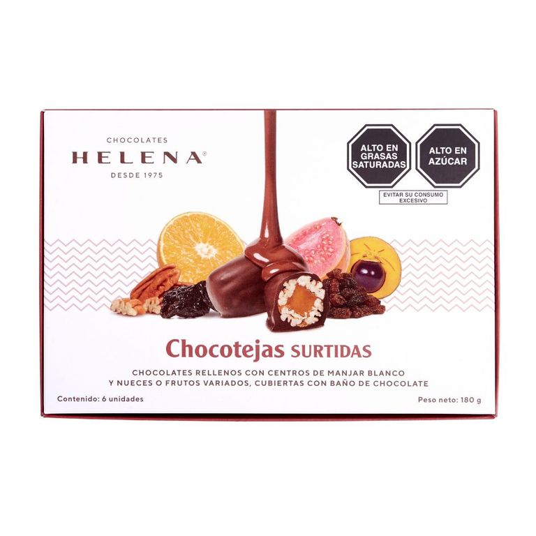 Chocotejas Helena Surtidas Caja 180 g