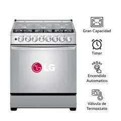 LG - Cocina a Gas 6 Hornillas