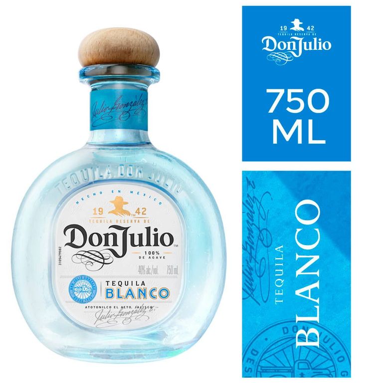 Tequila Don Julio Blanco Botella 750 mL