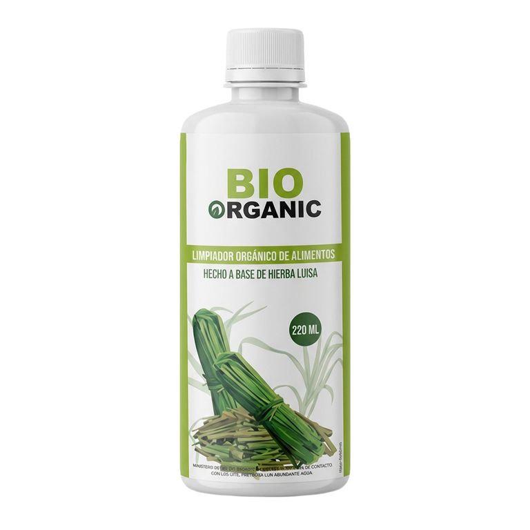 Desinfectante de alimentos Bio Organic Hierba Luisa x 220 ml