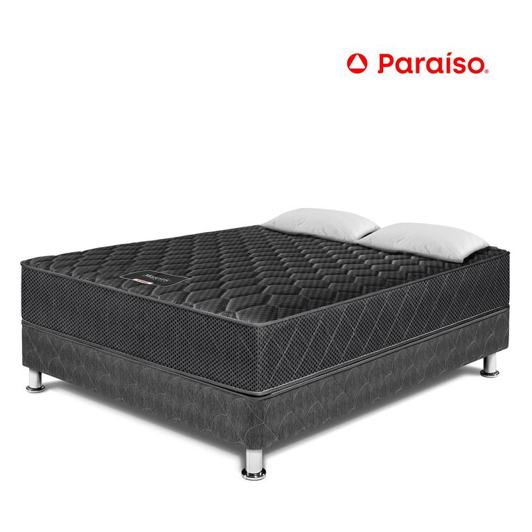 CAMA MAJESTIC BLACK 2 PLAZAS