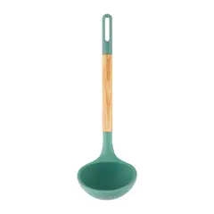 Casa Joven - Cucharon de Silicona Mango Madera