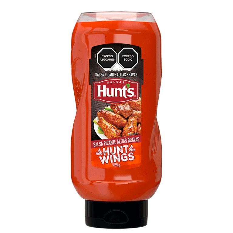 Salsa Picante Hunts Wings Envase 550 g