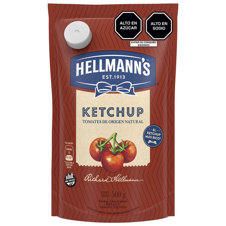 Ketchup Original Hellmanns Doypack 500 g