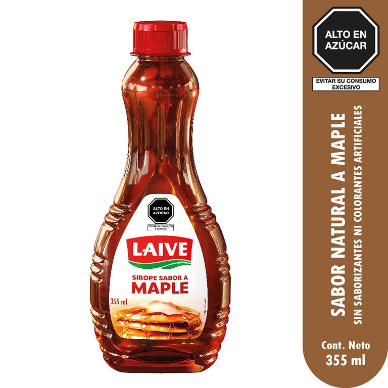Sirope Sabor Maple Laive Botella 355 mL