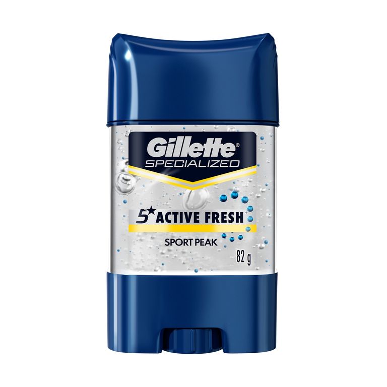 Antitranspirante en Gel Gillette Active Fresh Sport Peak Envase 82 g