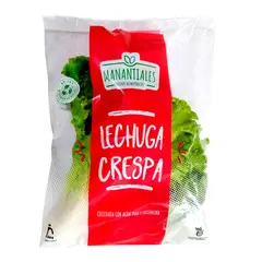 MANANTIALES - Lechuga Crespa Hidropónica 250 g