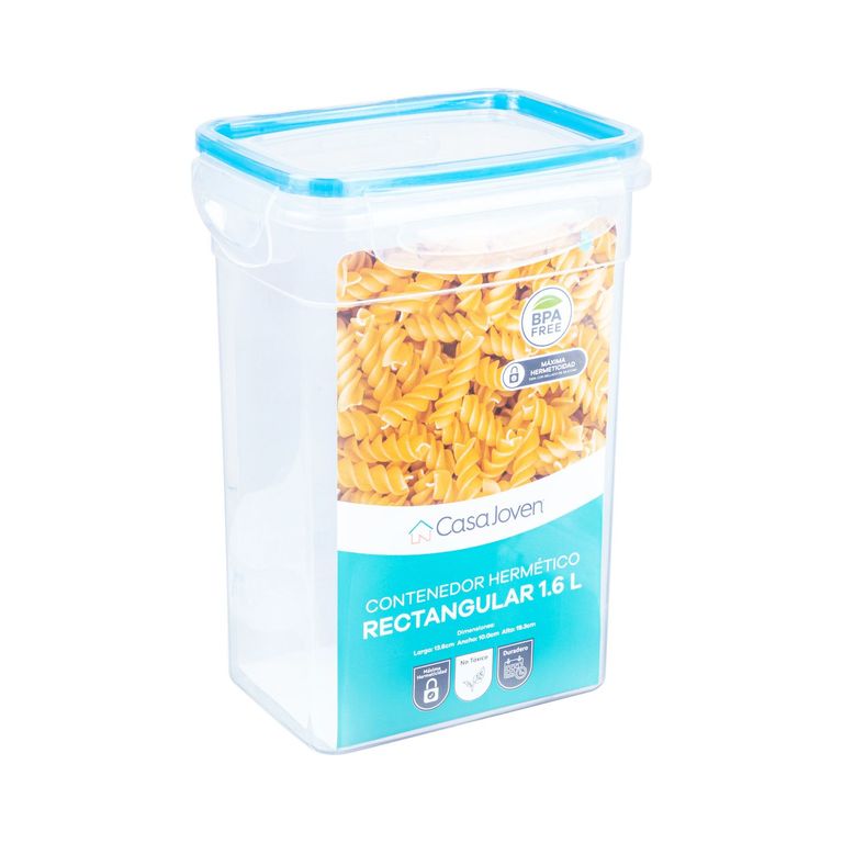 Contenedor Hermético Rectangular 1.6L