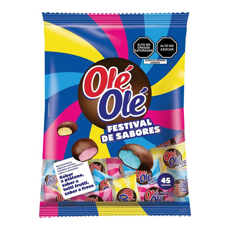 Snacks Olé Olé Festival de Sabores Bolsa 202 g