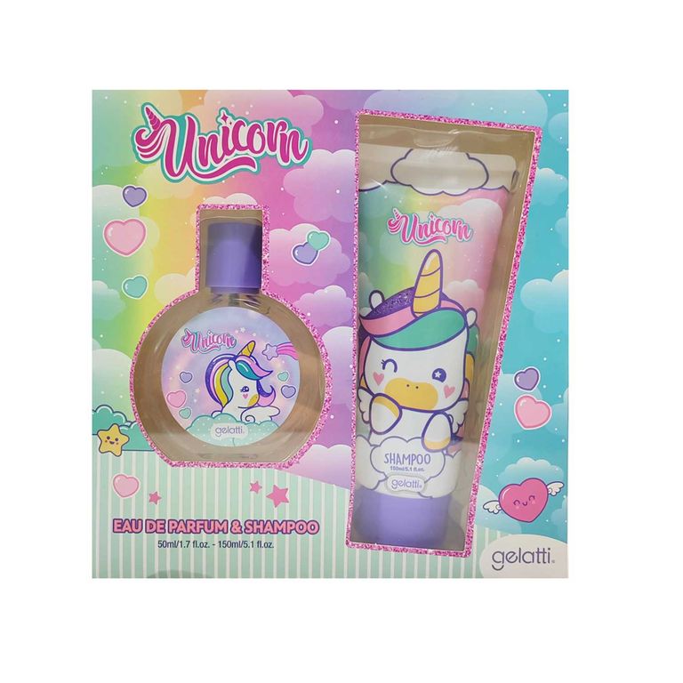 Pack Gelatti Unicorn Colonia 50 mL + Shampoo 150 mL