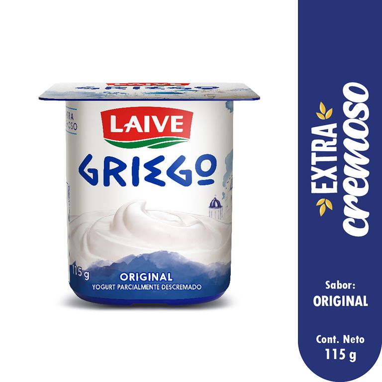 Yogurt Laive Griego Original Envase 115 g