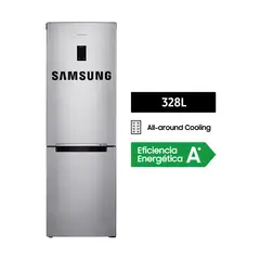 SAMSUNG - Refrigeradora Samsung RB33J3230SAPE Bottom Freezer 328L