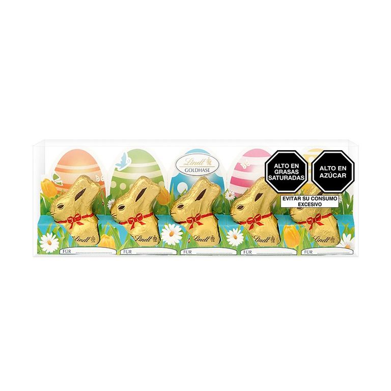 Chocolate con Leche Lindt Mini Gold Bunny Empaque 50 g