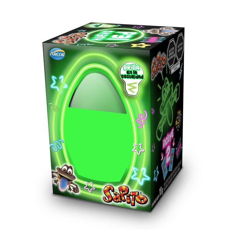 Huevo de Chocolate Sapito Brilla Empaque 107 g