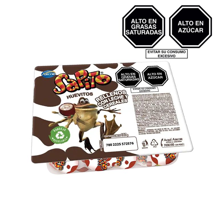 Huevo de Chocolate Sapito Empaque 107 g