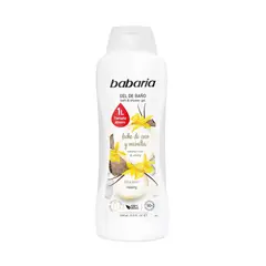 BABARIA - Gel de Baño Babaria Coco Vainilla Botella 1 L