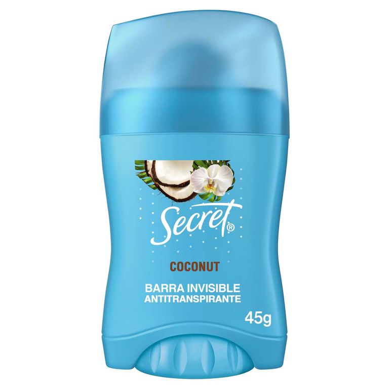 Antitranspirante en Barra Secret Fresh Coco Envase 45 g