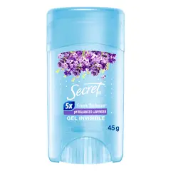 SECRET - Antitranspirante Gel Ph Lavanda Envase 45 g