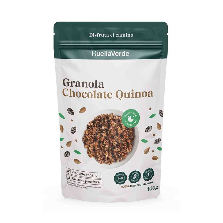 Granola Huella Verde Chocolate Quinoa Doypack 400 g