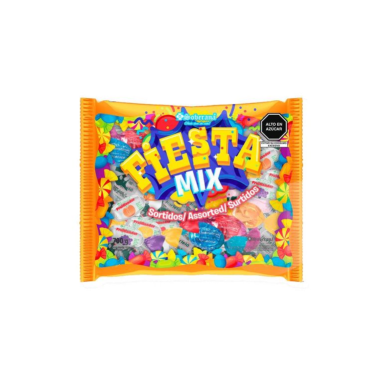Caramelos Soberana Fiesta Mix Bolsa 700 g