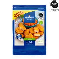 SAN FERNANDO - Nuggets de Pollo San Fernando 900 g (60 Un)