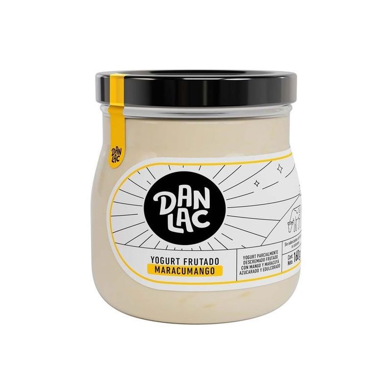 Yogurt Danlac Maracumango Envase 160 g