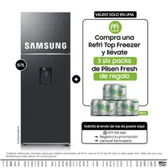 SAMSUNG - Refrigeradora Samsung Tmf 517L Black C Disp